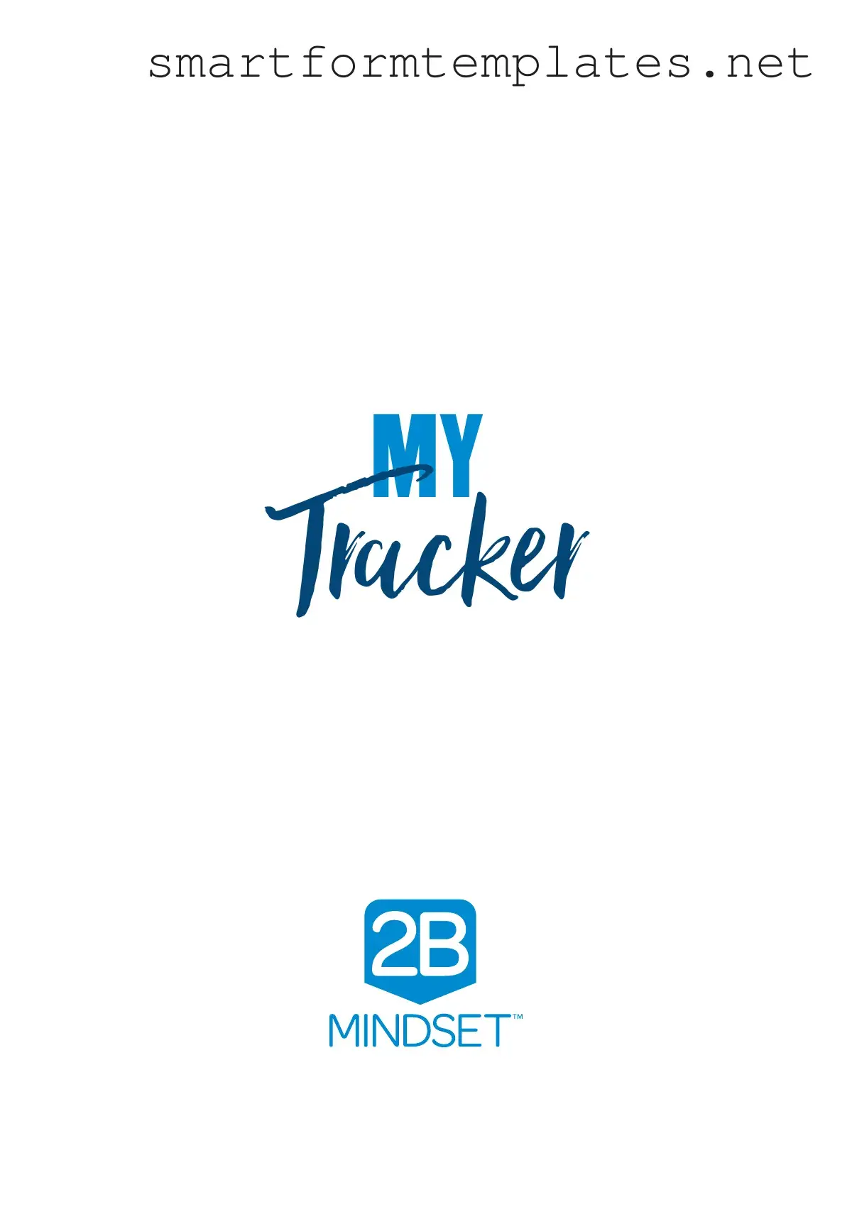 Free 2B Mindset Tracker PDF Form