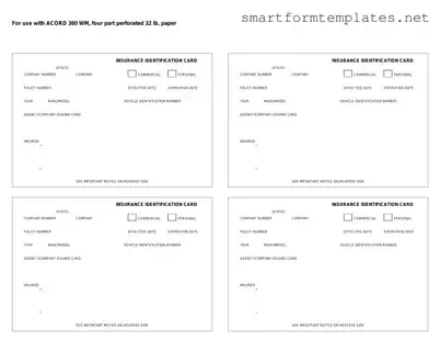 Free Acord 50 WM PDF Form