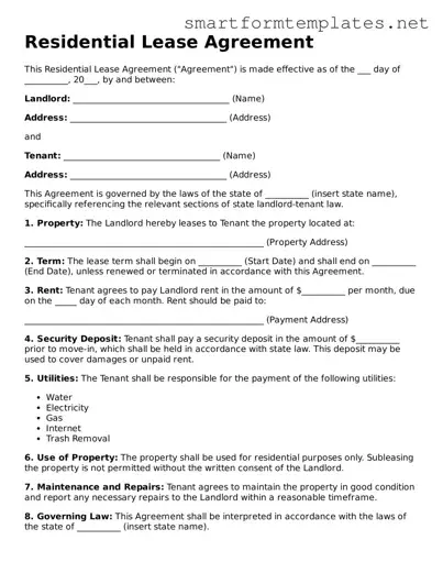 Lease Agreement Template
